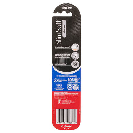 Colgate Slim Soft Charcoal Toothbrush Soft