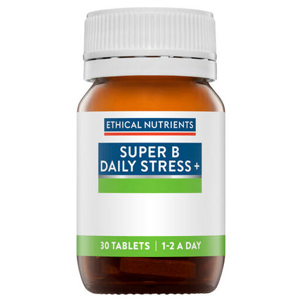 Ethical Nutrients Super B Daily Stress + 30 Tablets