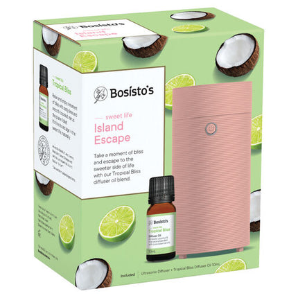 Bosisto's Island Escape Diffuser & Tropical Bliss