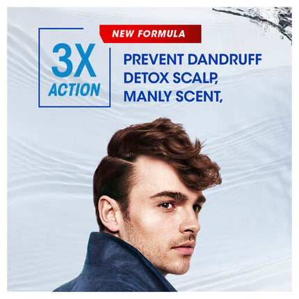 Head & Shoulders Ultra Men 2In1 Deep Clean Shampoo & Conditioner 550ml