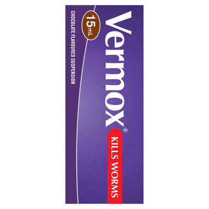 Vermox Suspension Chocolate Flavour 15ml
