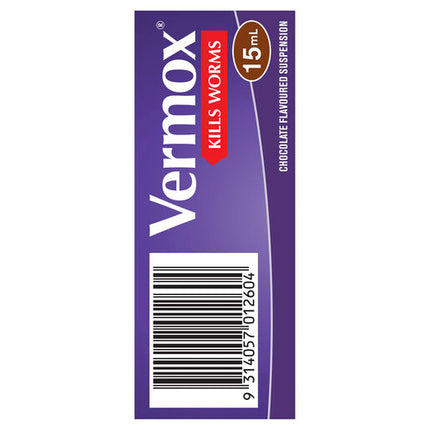 Vermox Suspension Chocolate Flavour 15ml