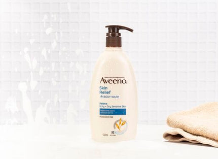 Aveeno Skin Relief Body Wash Fragrance Free 532ml