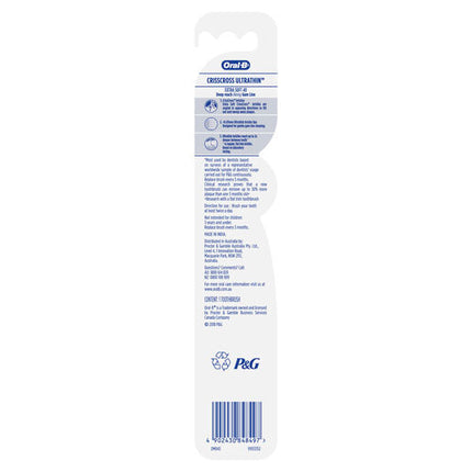 Oral B Pro Health Crisscross Ultra Thin Extra Soft Toothbrush 1 Pack