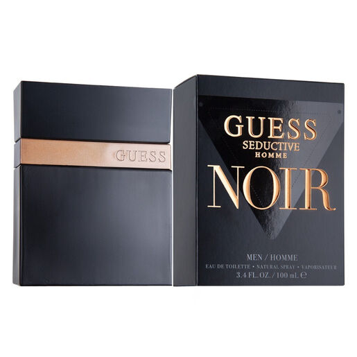 Guess Seductive Homme Noir Eau De Toilette 100ml