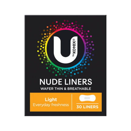 U By Kotex Nude Liners 30 Pack