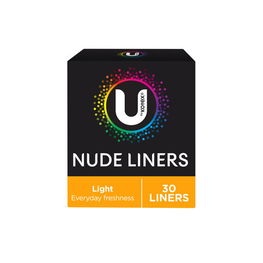U By Kotex Nude Liners 30 Pack