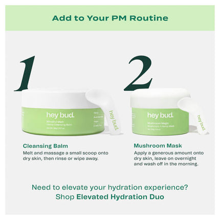 Hey Bud Mushroom + Hemp Hydrating Mask 100g