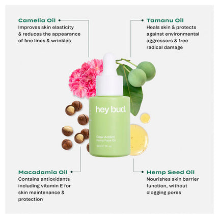 Hey Bud Hemp Face Oil 30ml