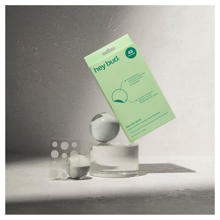 Hey Bud Hydrocolloid + Hemp Pimple Patches 48 Pack