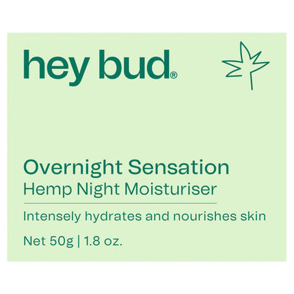 Hey Bud Hemp Night Moisturiser 50g