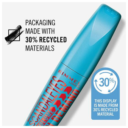 Rimmel Scandal'Eyes Volume On Demand Waterproof Mascara Black