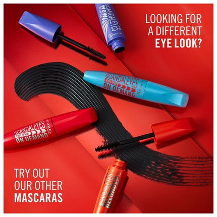 Rimmel Scandal'Eyes Volume On Demand Waterproof Mascara Black