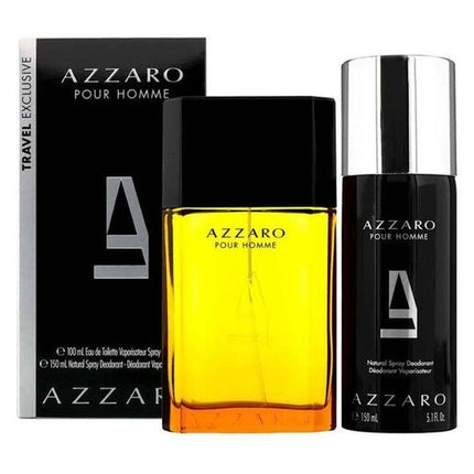 Azzaro Pour Homme Eau de Toilette 100ml & Deodorant 2 Piece Gift Set
