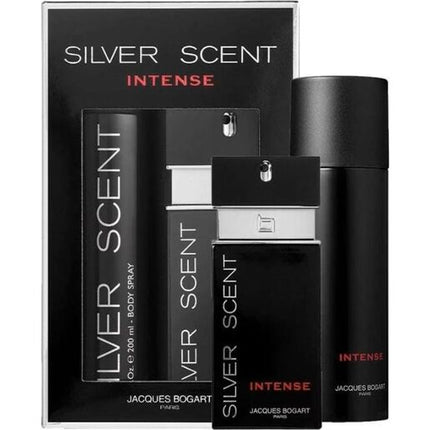 Jacques Bogart Silver Scent Intense Eau De Toilette 100ml 2 Piece Set