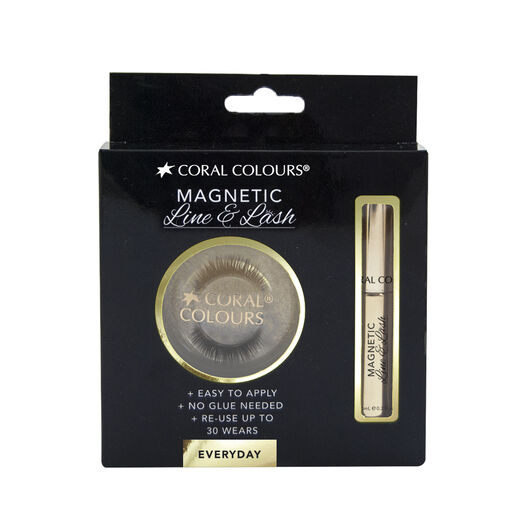 Coral Colours Magnetic EyeLashes Everyday