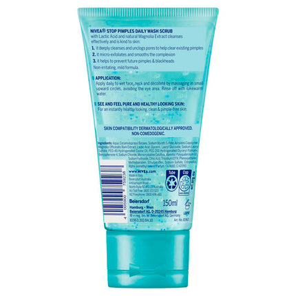Nivea Anti-Blemish Daily Wash Scrub 150ml