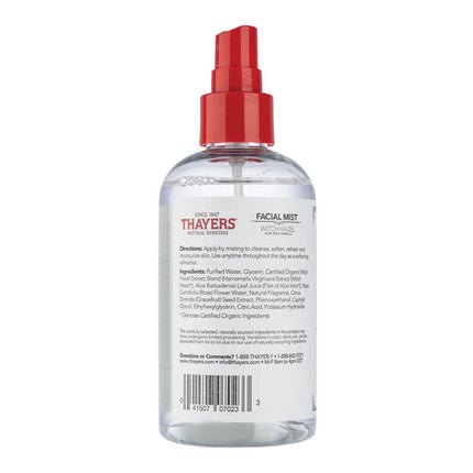 Thayers Rose Alcohol Free Mist Toner With Witch Hazel Aloe Vera 237ml
