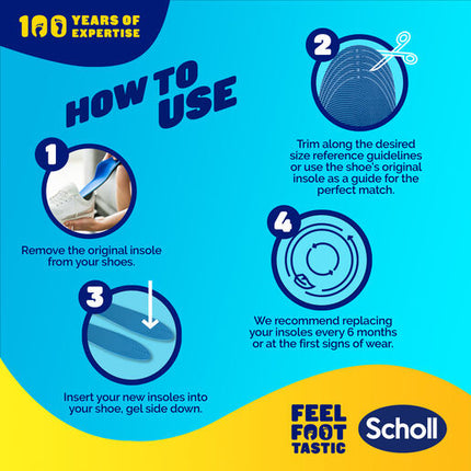 Scholl Gel Activ Insole Sport Large