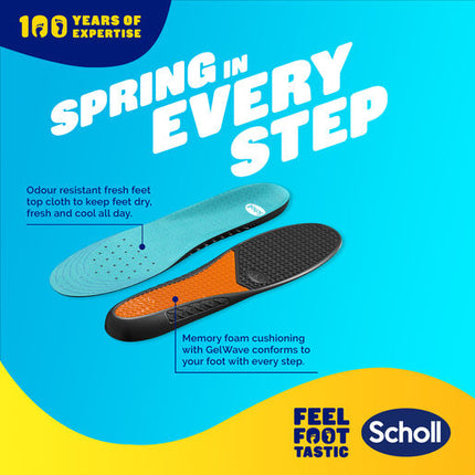 Scholl Gel Activ Insole Work Large