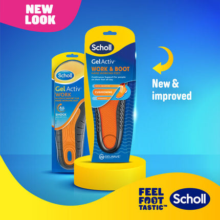 Scholl Gel Activ Insole Work Large