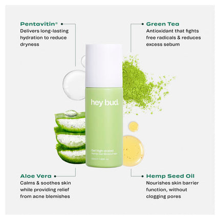 Hey Bud Hemp Gel Moisturiser 50ml