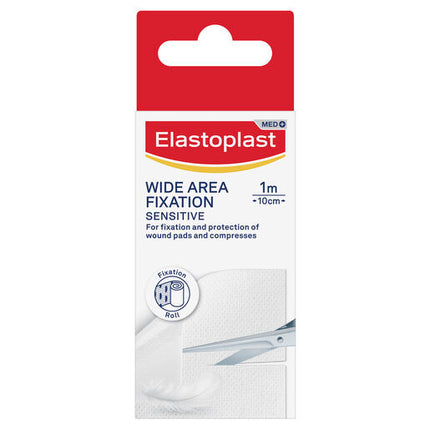 Elastoplast Sensitive Wide Area Fixation Tape 1m x 10cm