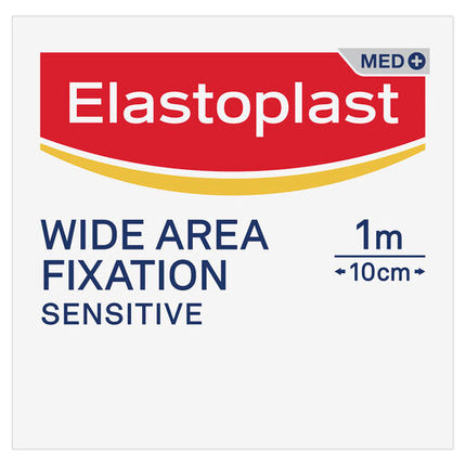 Elastoplast Sensitive Wide Area Fixation Tape 1m x 10cm