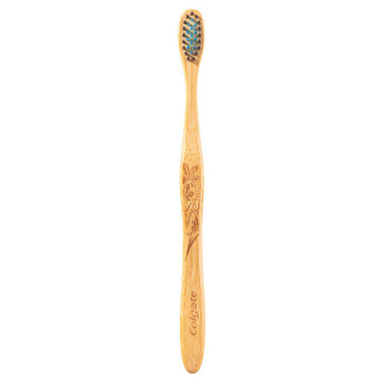 Colgate Bamboo Charcoal Toothbrush Medium 2 Pack