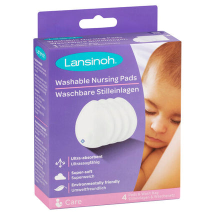 Lansinoh Washable Nursing Pads 4 Packs