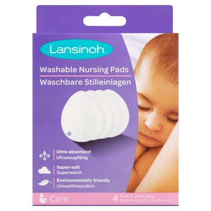 Lansinoh Washable Nursing Pads 4 Packs