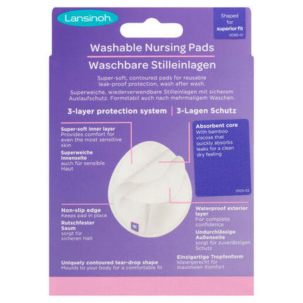 Lansinoh Washable Nursing Pads 4 Packs