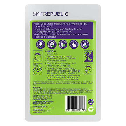 Skin Republic Spot Clear Salicylic Acid Patch 48 Pack