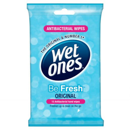 Wet Ones Be Fresh Wipes 15 Pack