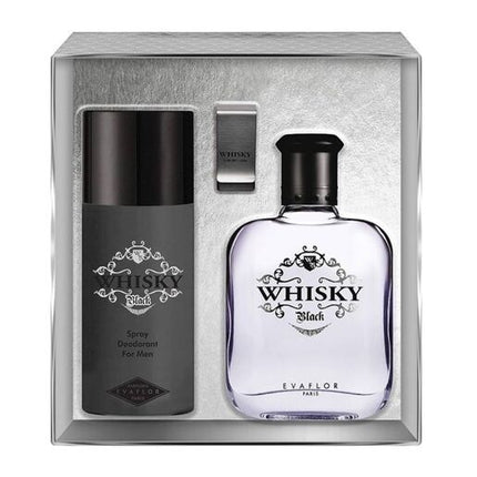Whisky Black Eau De Toilette 100ml 3 Piece Gift Set