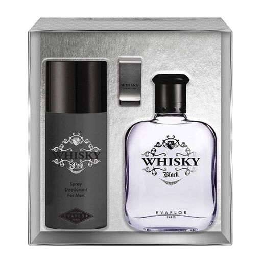 Whisky Black Eau De Toilette 100ml 3 Piece Gift Set