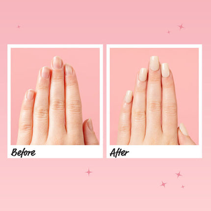 Manicare Glam Ready Pre Glued Nails Barefoot in Bali 30pcs