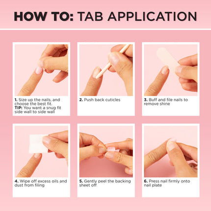 Manicare Glam Ready Pre Glued Nails Barefoot in Bali 30pcs