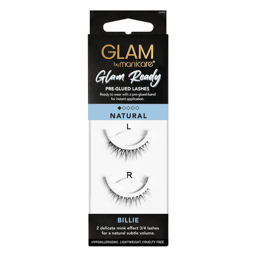 Glam by Manicare Glam Ready Pre-Glued Lashes Billie