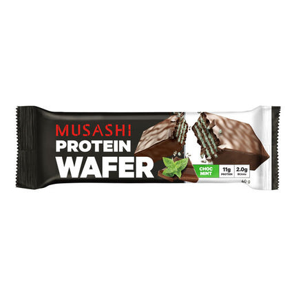Musashi Protein Wafer Bar Choc Mint 40g