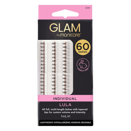 Glam by Manicare 63. Lula Individual Mink Effect Eyelashes