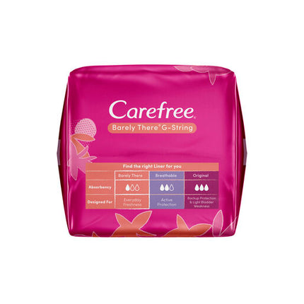 Carefree Barley There G-String Liners 24 pack