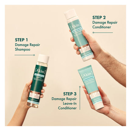 A'kin Damage Repair Shampoo 375ml