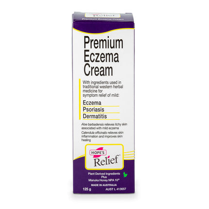 Hope's Relief Premium Eczema Cream 125g