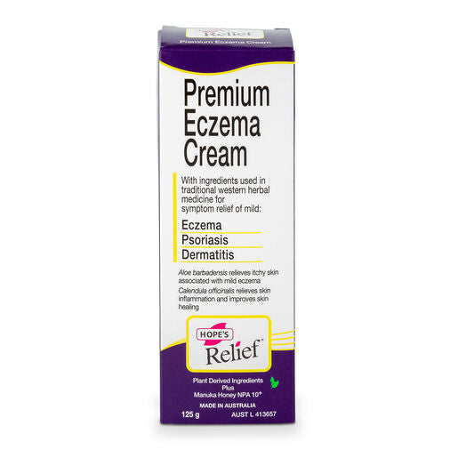 Hope's Relief Premium Eczema Cream 125g