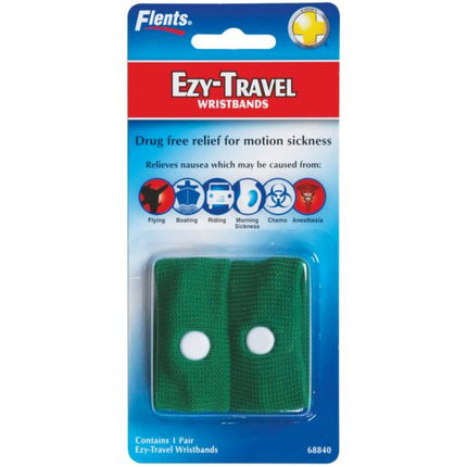 Ezy Travel Wristbands Drug Free Relief For Motion Sickness