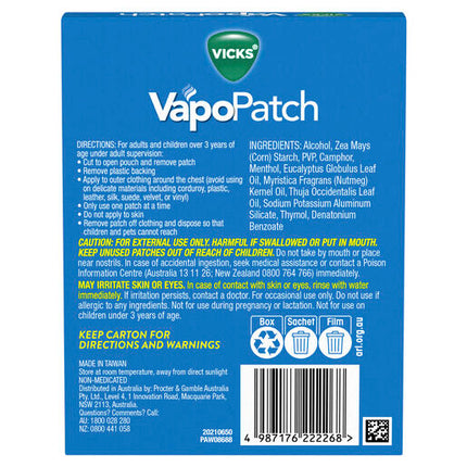 Vicks VapoPatch 5 Pack