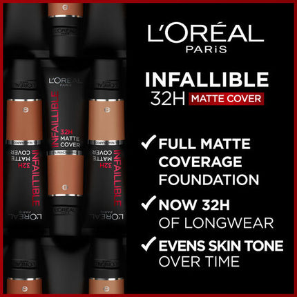 L'Oreal Infallible 24H Matte Cover Foundation 130 True Beige