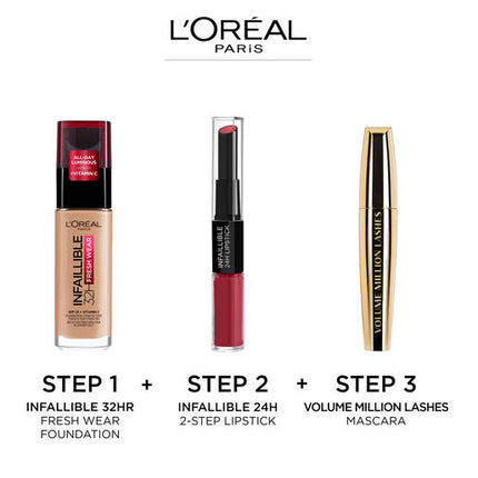 L'Oreal Infallible 2 Step Lip 101 Everlasting Paris