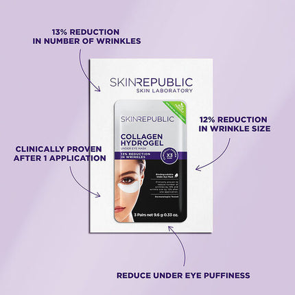 Skin Republic Collagen Hydrogel Under Eye Patch 3 Pairs